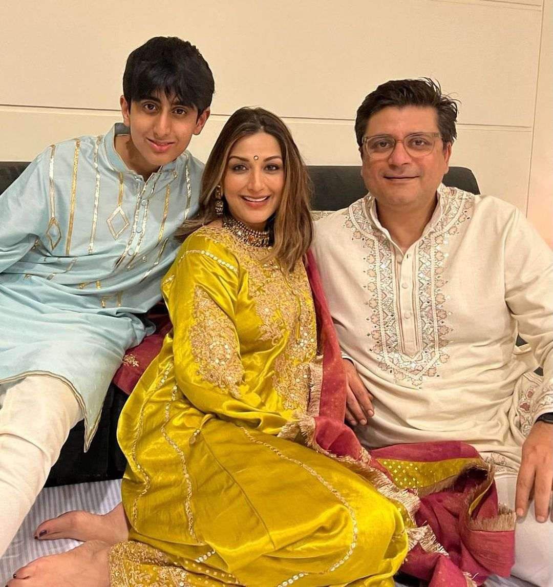 Sonali Bendre Mother's Day 