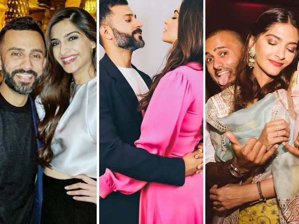 Sonam Kapoor shares adorable pictures with Anand Ahuja on their fifth wedding anniversary; see here