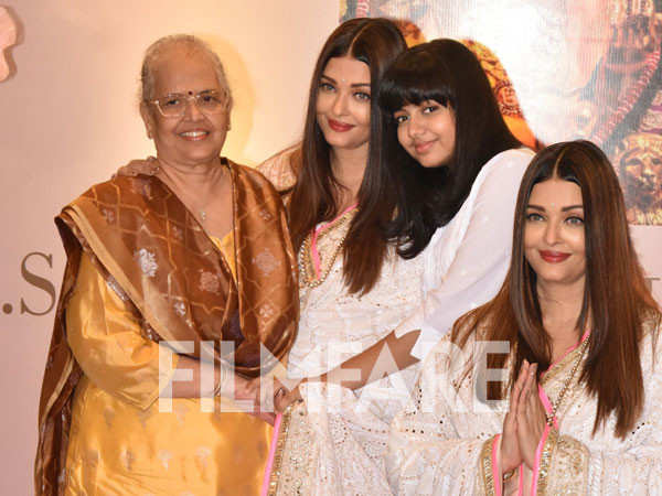 Aishwarya Rai Bachchan visits a temple with daughter Aaradhya on her birthday. See pics: