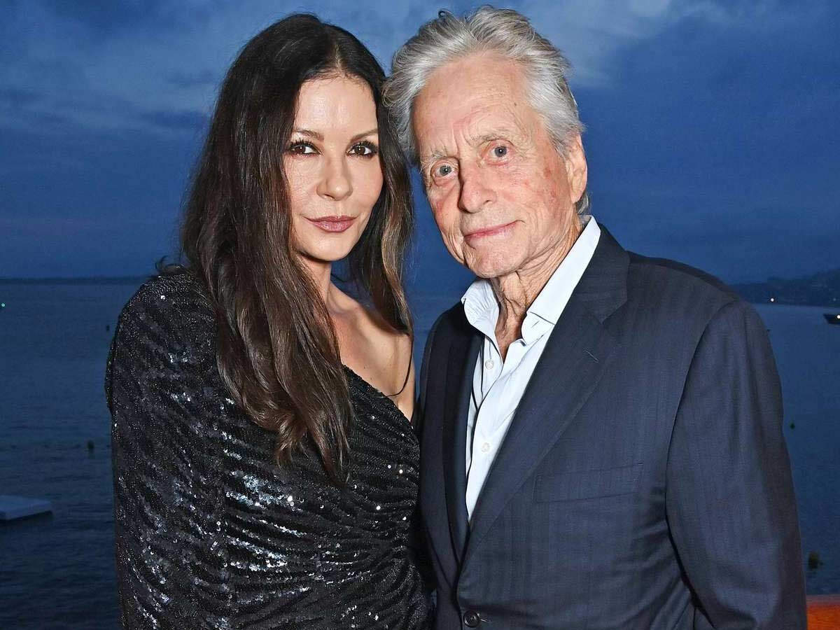 Catherine Zeta-Jones posts a new video with Michael Douglas from Goa:  'India, we love you!