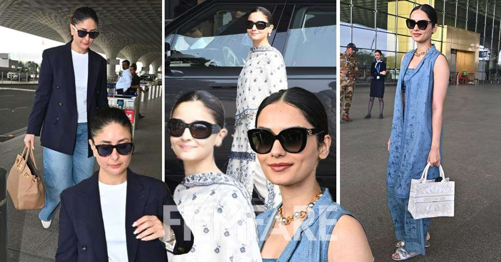 Alia Bhatt, Kareena Kapoor Khan and Manushi Chhillar get clicked at the airport