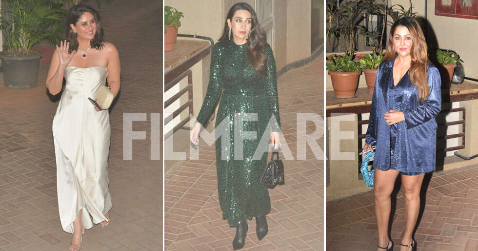 Shah Rukh Khan’s Birthday Bash: Kareena Kapoor Khan, Karisma Kapoor And ...