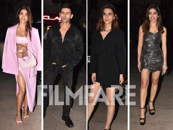 Kriti Sanon, Tara Sutaria And Others Turn Up In Style At Kartik Aaryan ...