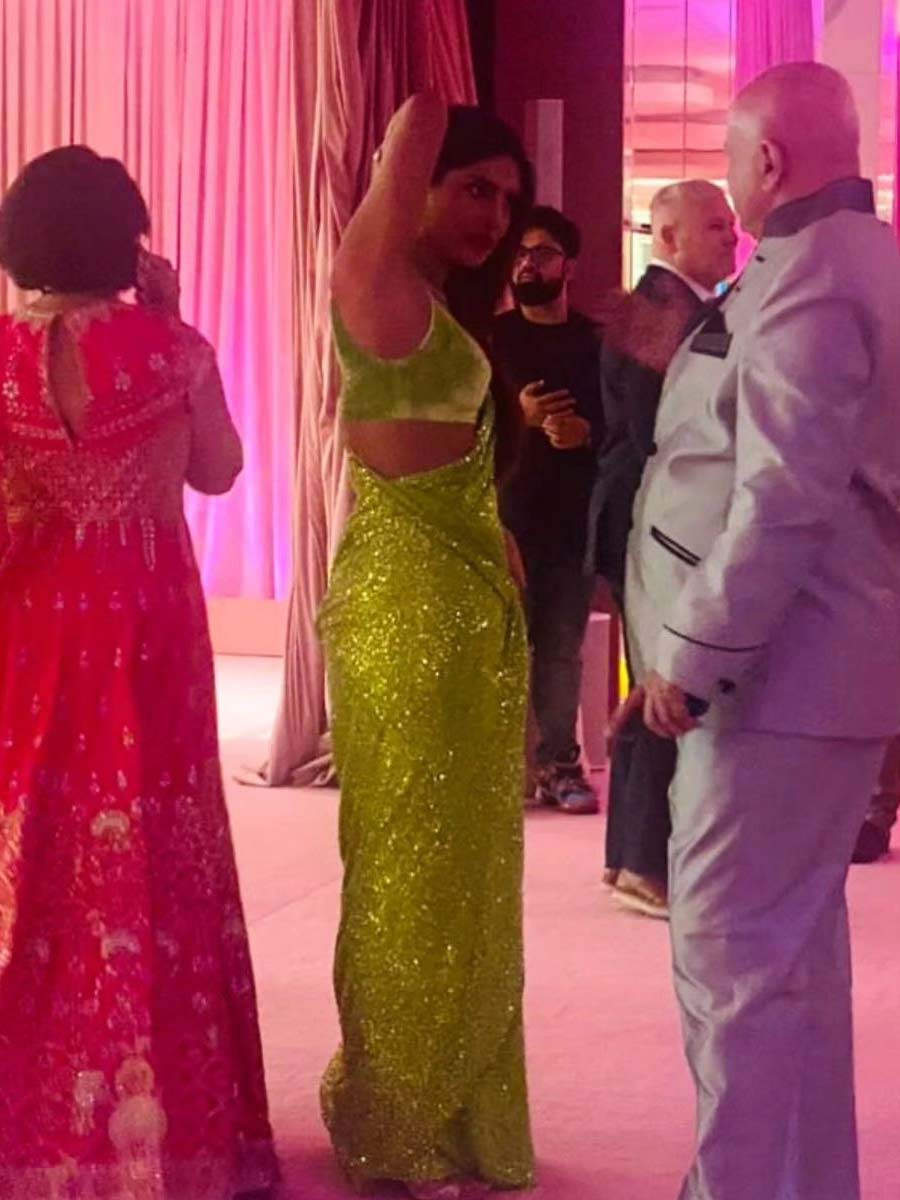 Priyanka Chopra makes rare appearance in saree, see her outfit's price