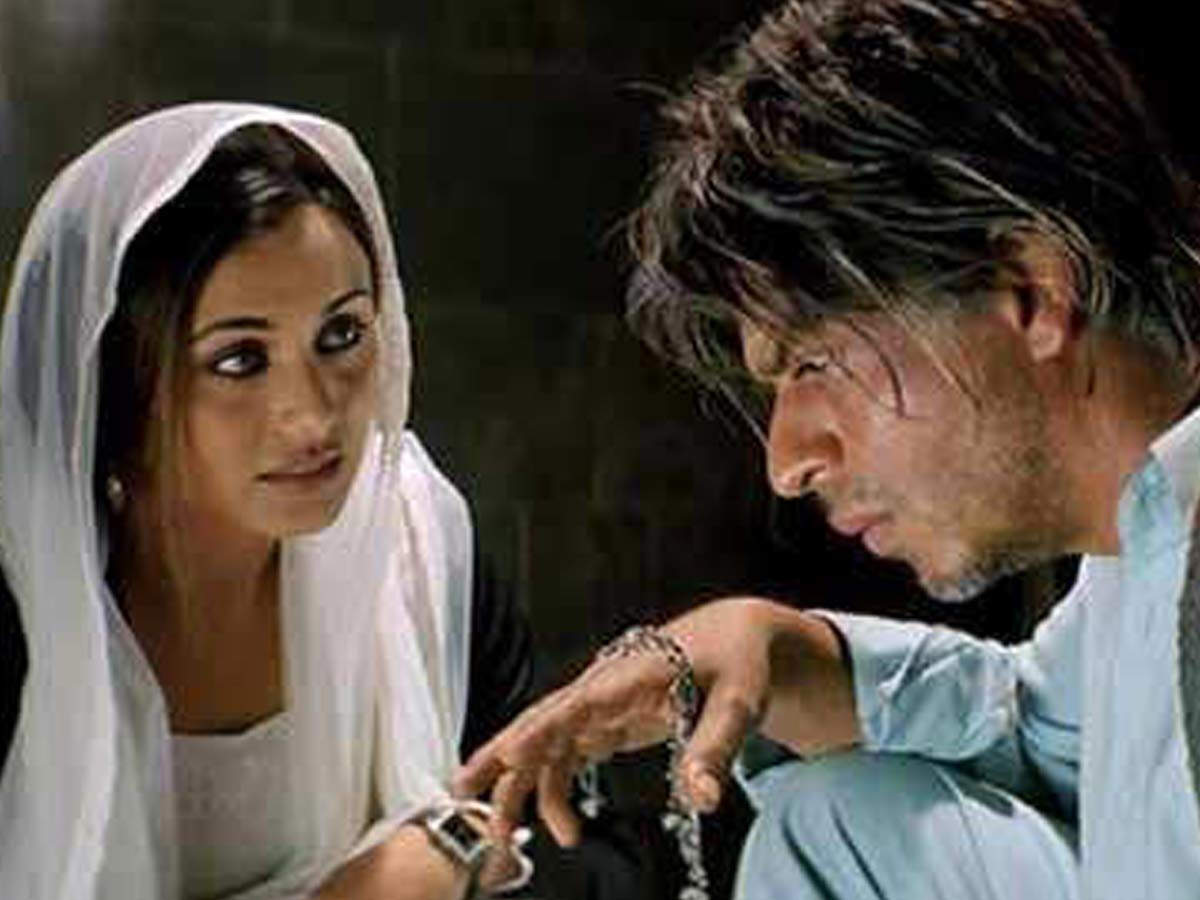 veer zaara, shahrukh khan, rani mukerji,