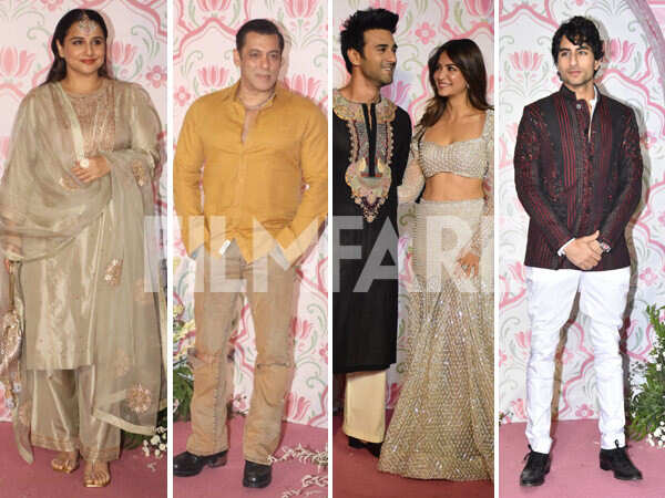 Salman Khan, Vidya Balan And Others Arrive In Fashion At A Diwali Bash ...