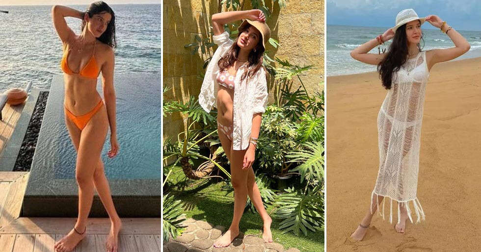 Birthday Special: Here’s revisiting Shanaya Kapoor’s best tropical beach looks