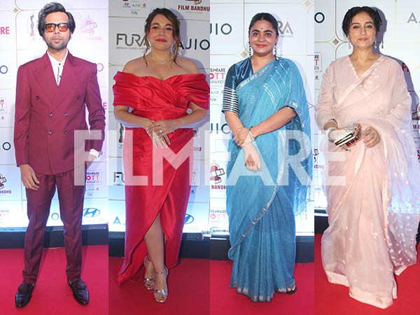 Filmfare OTT Awards 2023: Maanvi Gagroo, Abhishek Banerjee & others arrive at the red carpet. Pics: