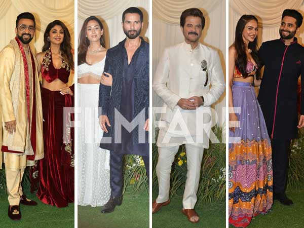 Shahid Kapoor, Mira Rajput, Shilpa Shetty and others at a star-studded Diwali bash. Pics: