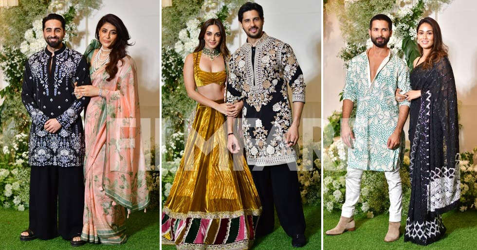 Sidharth Malhotra, Kiara Advani and more attend Manish Malhotra’s star studded Diwali party