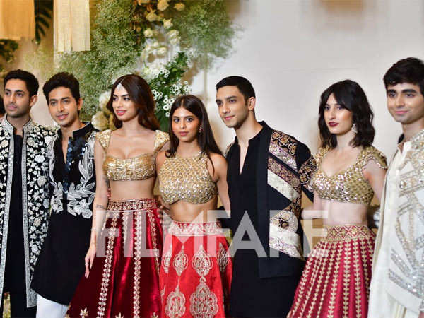 Suhana Khan, Khushi Kapoor, Agastya Nanda & more attend Manish Malhotra’s star-studded Diwali party