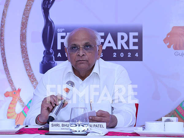 Hon'ble CM of Gujarat Bhupendrabhai Patel at the Filmfare Awards 2024 & Gujarat Tourism Roundtable