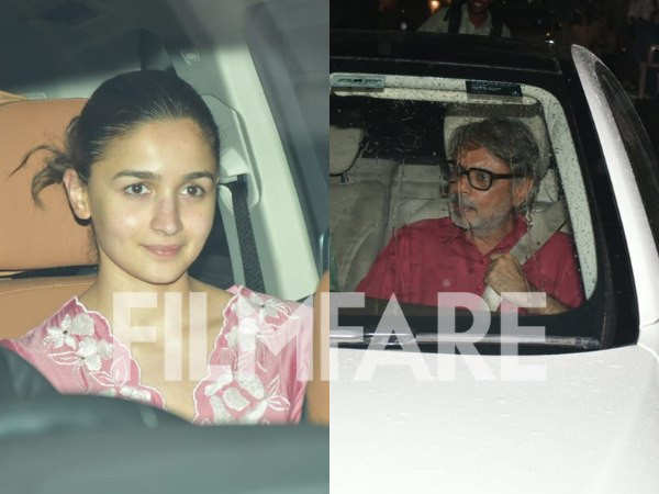 Alia Bhatt gets clicked at Sanjay Leela Bhansali’s office. Is a new film in the works?