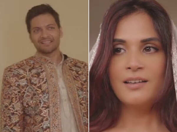 Richa Chadha And Ali Fazal Release The First Look Of Their Wedding Docu ...