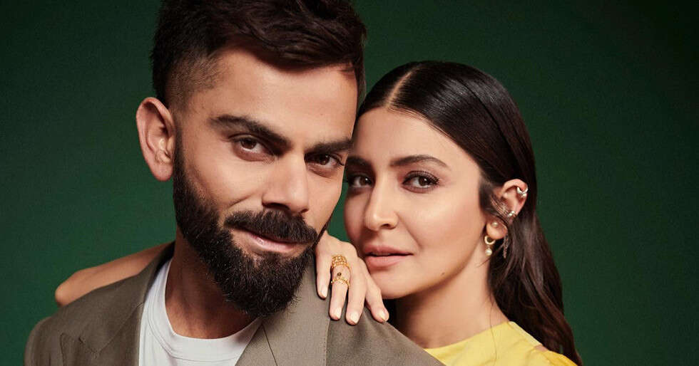Anushka Sharma reacts as Virat Kohli hits a century in the India vs Bangladesh World Cup Match - Vimarsana News