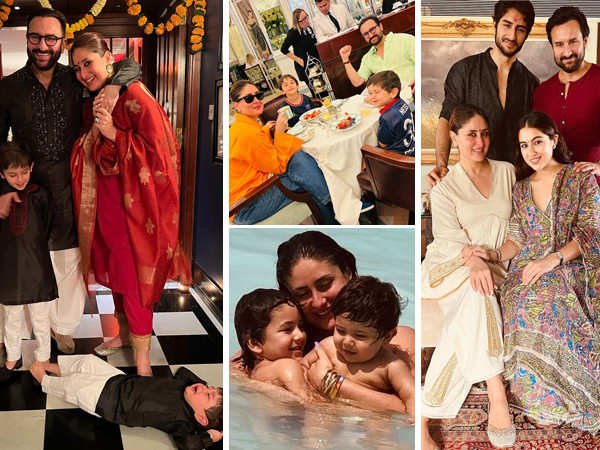 Celebrating Kareena Kapoor Khan and Saif Ali Khan's anniversary with top family moments