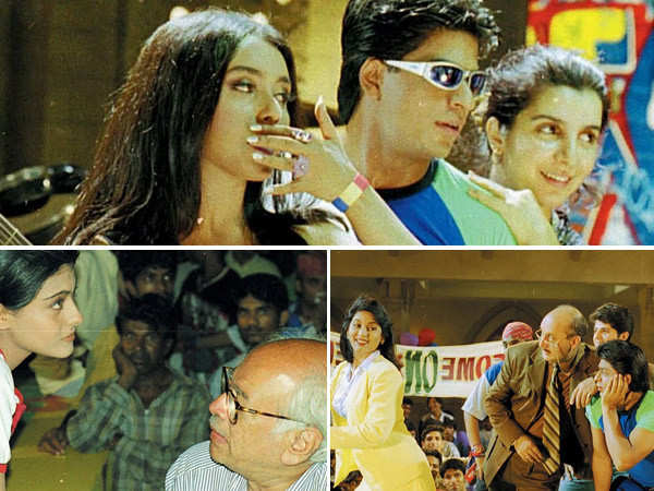 Here are a few never-before seen BTS snaps from the sets of Kuch Kuch Hota Hai