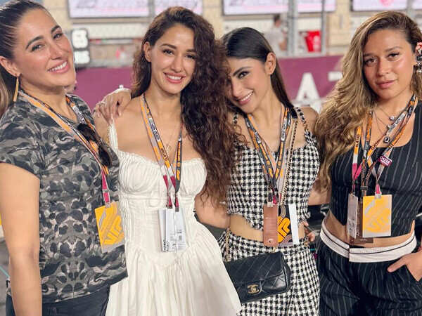 Disha Patani And Mouni Roy Set Major BFF Goals As They Attend The F1 ...