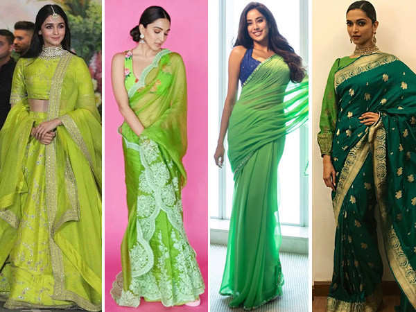 Navratri Special: 7 Bollywood celeb-inspired green attires to glam up this festive season