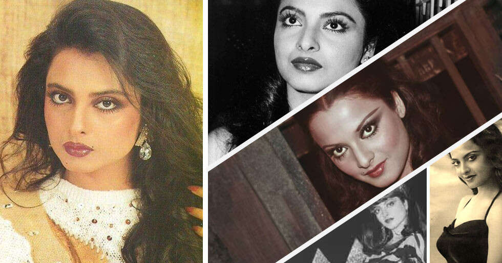 Birthday Special: Rekha’s Rare And Never Before Seen Pics Throughout ...