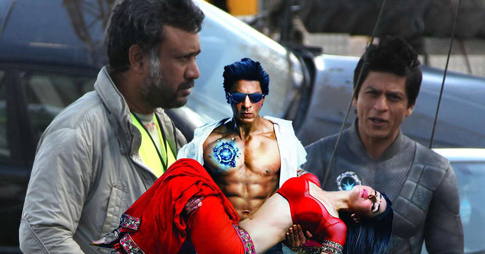 Anubhav Sinha drops an unseen BTS pic of Shah Rukh Khan from Ra.One: "Learned so much…" - Vimarsana News