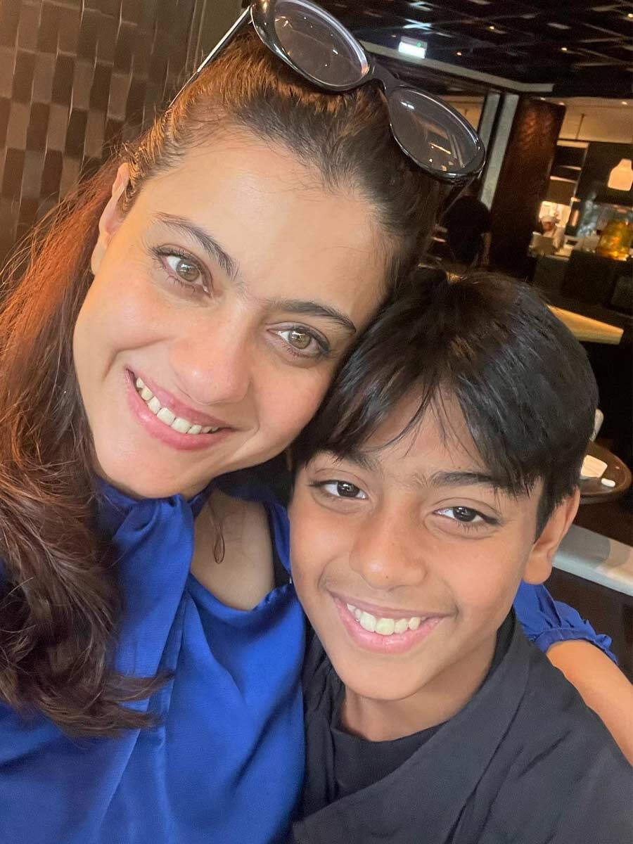 Kajol Devgan And Ajay Devgan Son