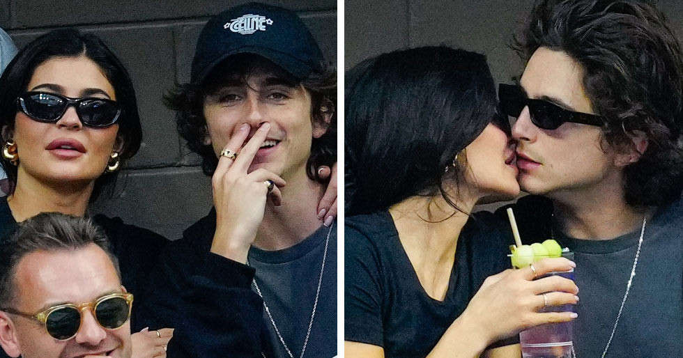 Timothee Chalamet and Kylie Jenner were openly making out at the US ...