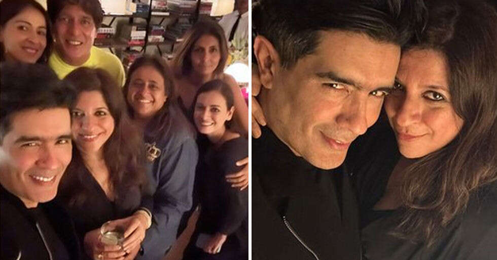 Manish Malhotra shares pics with Zoya Akhtar, Ishaan Khatter and others from Made In Heaven 2 party