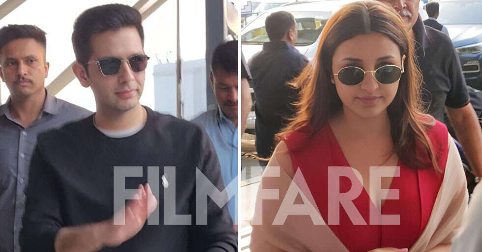 Parineeti Chopra and Raghav Chadha arrive in Udaipur for their grand wedding, see pics