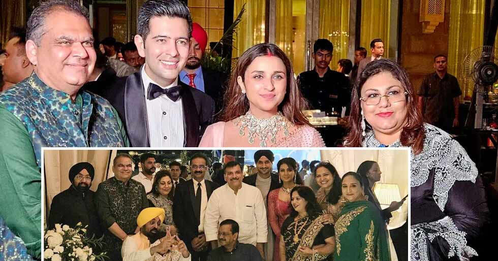 Inside Pics From Parineeti Chopra And Raghav Chadha's Reception Party 