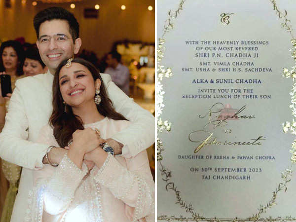 Parineeti Chopra and Raghav Chadha's wedding invitation takes the internet by storm