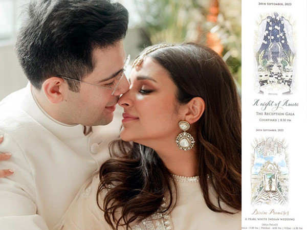 Parineeti Chopra and Raghav Chadha’s wedding invite is out. Details inside: