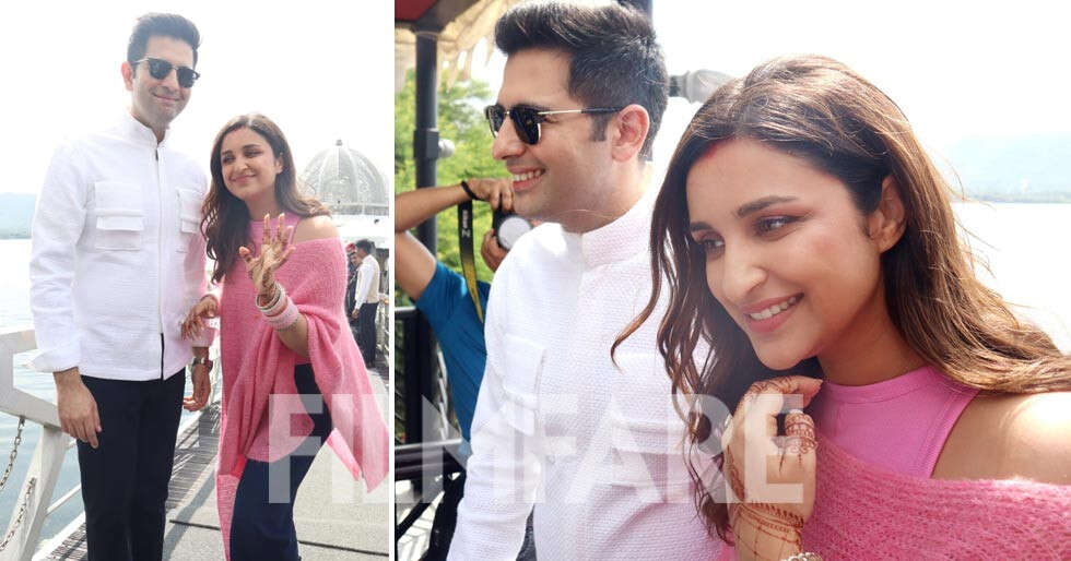 Parineeti Chopra and Raghav Chadha make their first public appearance after their wedding in Udaipur