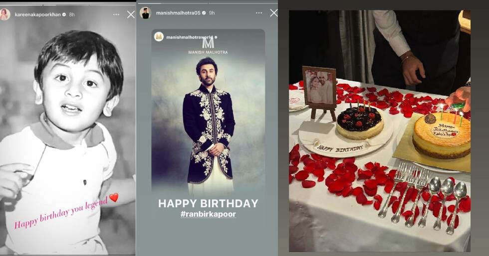 Stars Wish Ranbir Kapoor On His Birthday: Alia Bhatt, Kareena Kapoor ...