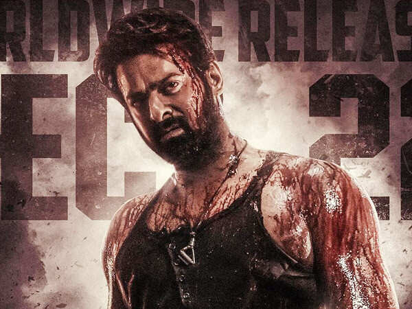 Makers drop a new poster of Prabhas' Salaar and confirms the release date  of the film