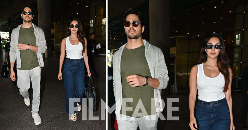 Sidharth Malhotra and Kiara Advani don casuals as they get clicked at ...