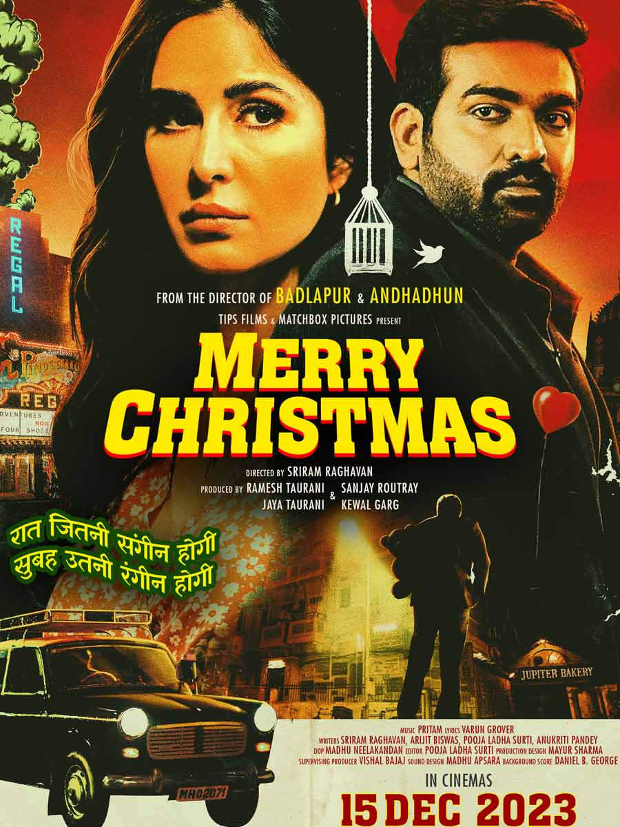 Sriram Raghavan Katrina Kaif Vijay Sethupathi Merry Christmas