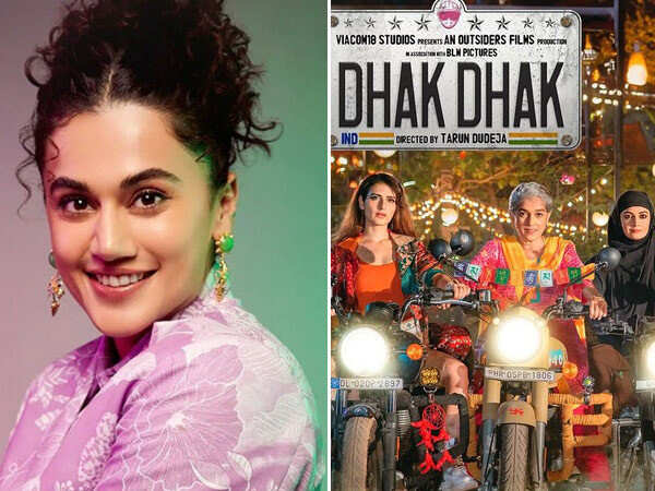 Taapsee Pannu announces a new film Dhak Dhak