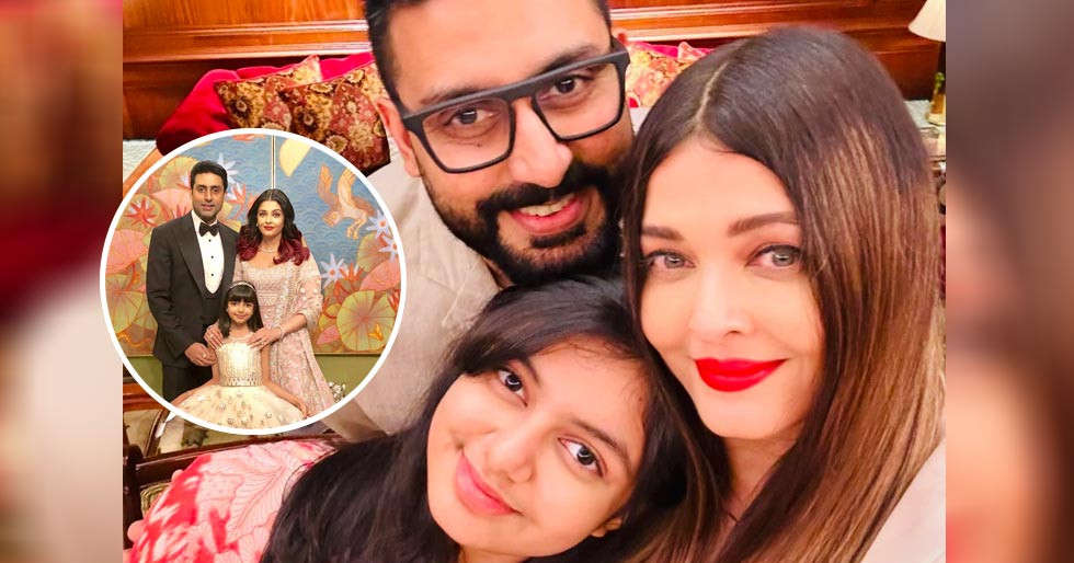 Aishwarya Rai Bachchan drops pic with Abhishek Bachchan and Aaradhya