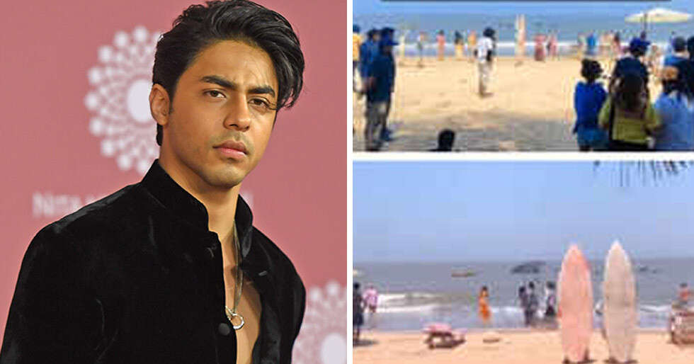 Aryan Khan Shoots A Song Sequence At The Beach For Stardom 