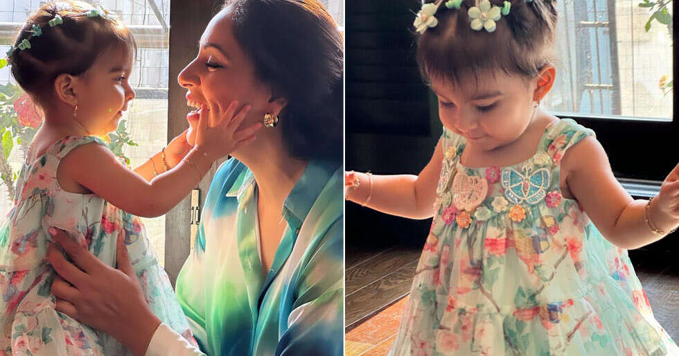 Proud mom Bipasha Basu shares daughter Devi’s pics as she turns 17 months