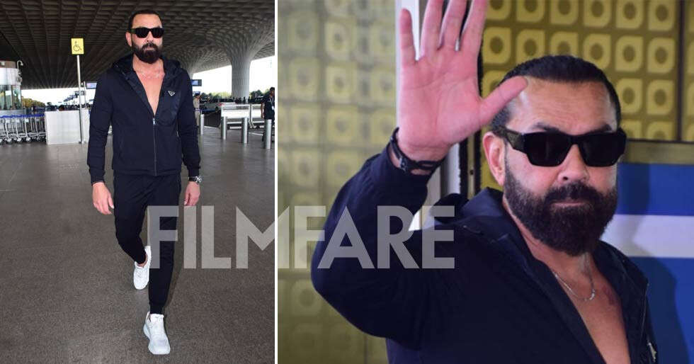 In Pics: Bobby Deol clicked at the airport