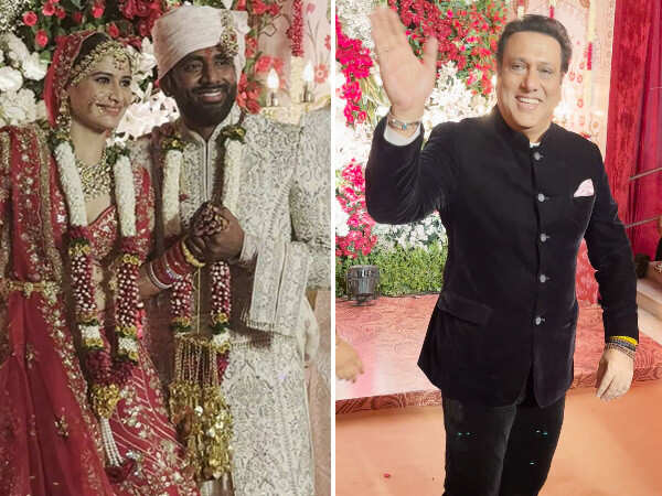 Govinda reacts to Arti Singh’s wedding with Dipak Chauhan | Filmfare.com