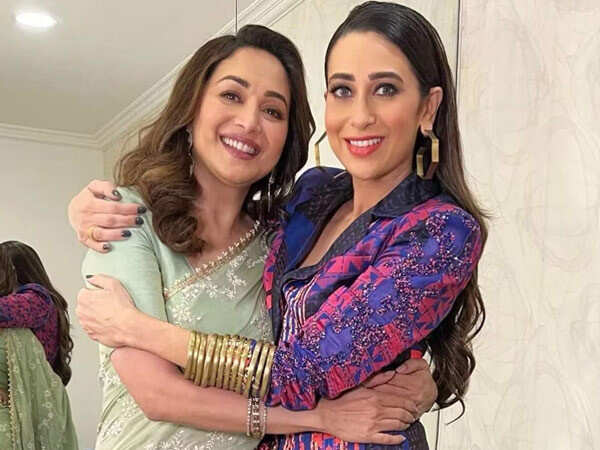 Madhuri Dixit, Karisma Kapoor Recreate Dance Of Envy From Dil To Pagal ...