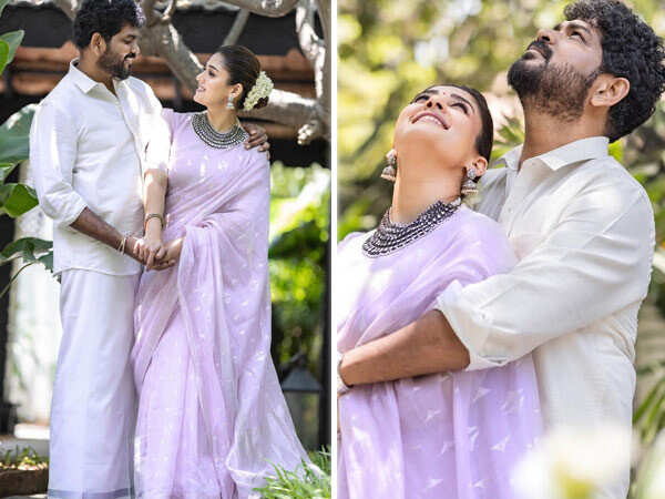 Nayanthara shares lovey-dovey pics with husband Vignesh Shivan ...