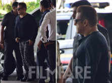 Salman Khan gets clicked at the airport; See Inside