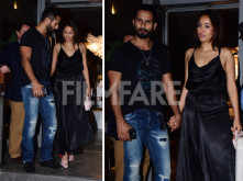 Shahid Kapoor and Mira Rajput step out for a date night. Pics: