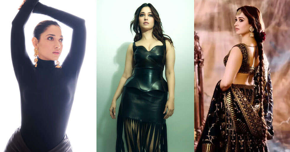 6 Times Tamannaah Bhatia Aced Black Attires