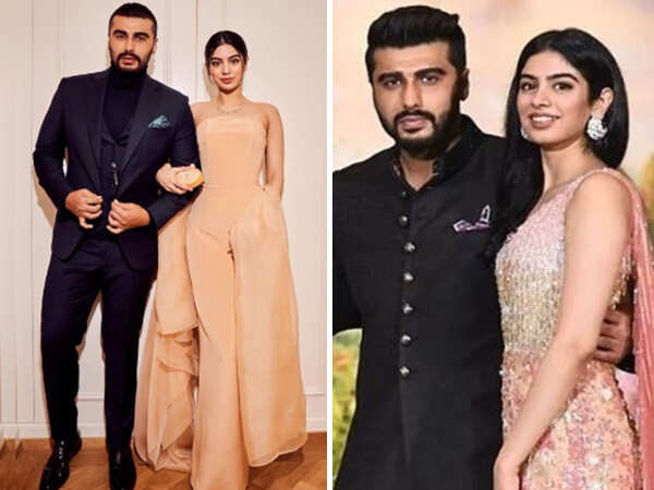 Arjun Kapoor and Khushi Kapoor