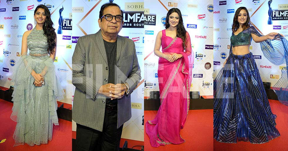 69th SOBHA Filmfare Awards South 2024: Brahmanandam and others arrive in style